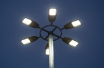 Đèn LED chiếu sáng bãi đậu xe trung tâm mua sắm EXPO - Arese nước Ý